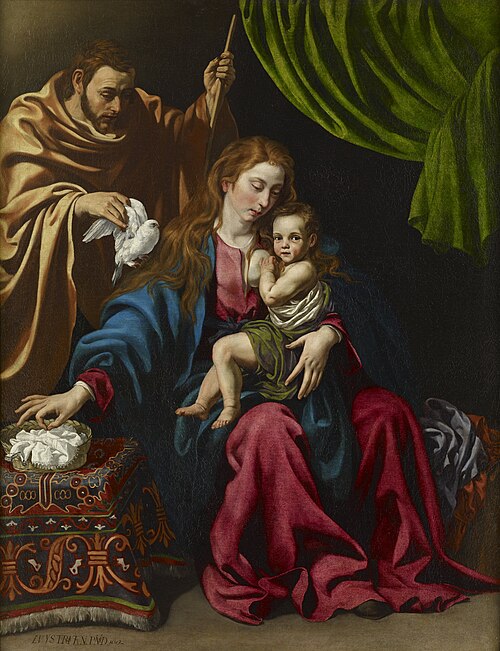 Holy Family, 1613, Luis Tristán
