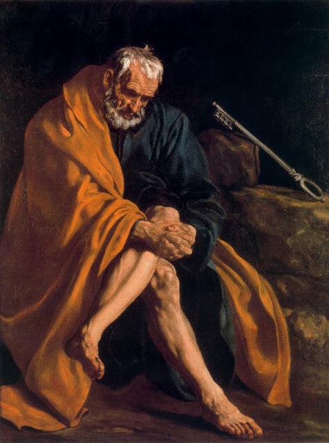 Les Larmes de saint Pierre, 1612, Luis Tristán