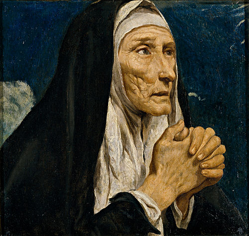Saint Monica, 1616, Luis Tristán