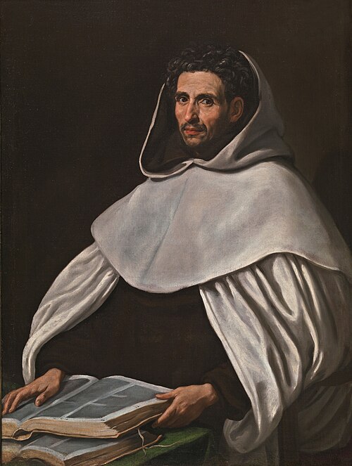 Portrait of a Carmelite Friar, 1620, Luis Tristán