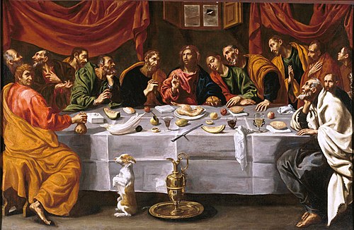 The Last Supper, 1620, Luis Tristán