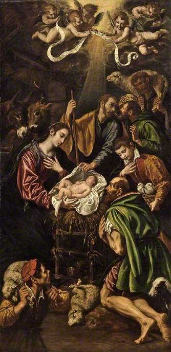 The Adoration of the Shepherds, 1620, Luis Tristán