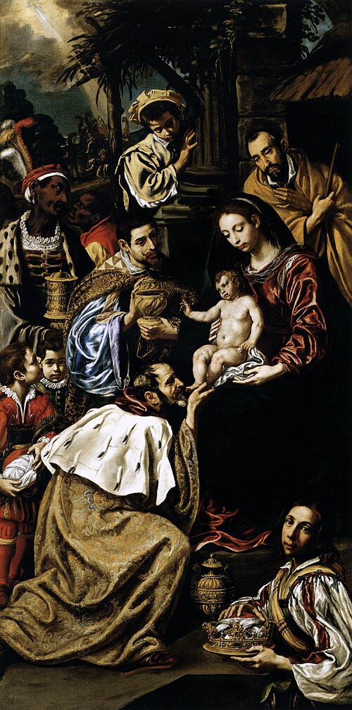 L'Adoration des mages, 1620, Luis Tristán