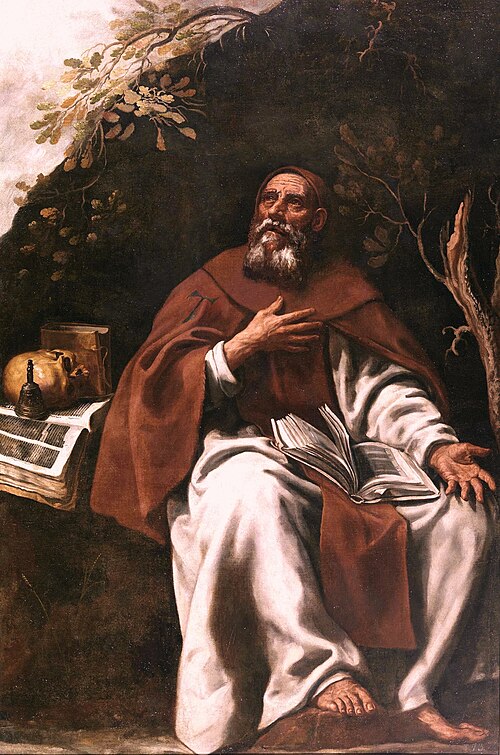 Saint Anthony Abbot, 1601, Luis Tristán