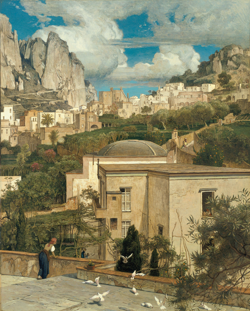 View of Capri, 1896, Emil Lugo