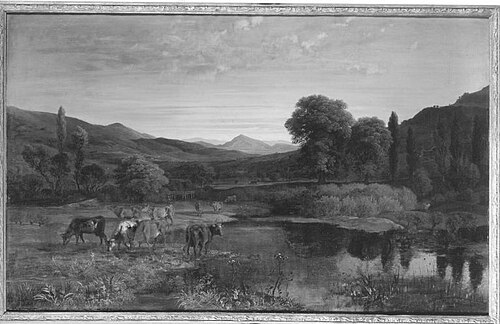 Oberbadische Landschaft, 1869, Emil Lugo