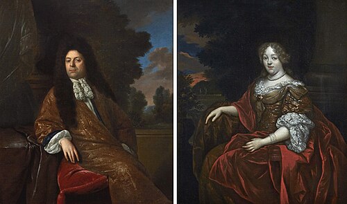 Portrait of an unknown man, 1692, Reinier de La Haye