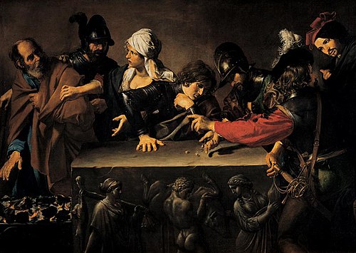 Déni de Peter, 1600, Valentin de Boulogne