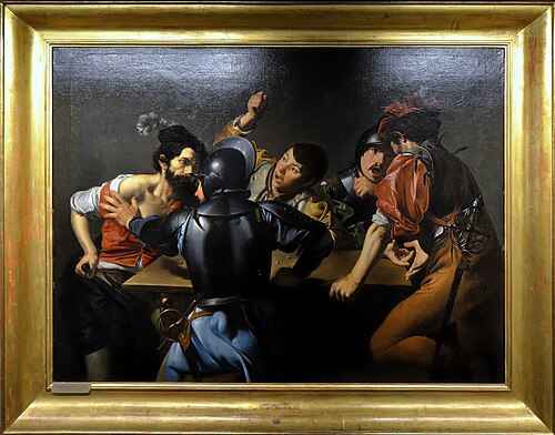 Querelle de joueurs dans un corps de garde, , Valentin de Boulogne