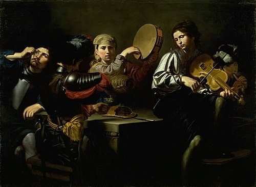 Musical Company, 1621, Valentin de Boulogne