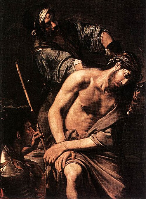 The crowning wit thorns, 1650, Valentin de Boulogne