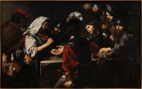 Fortune-Teller with Soldiers, 1620, Valentin de Boulogne