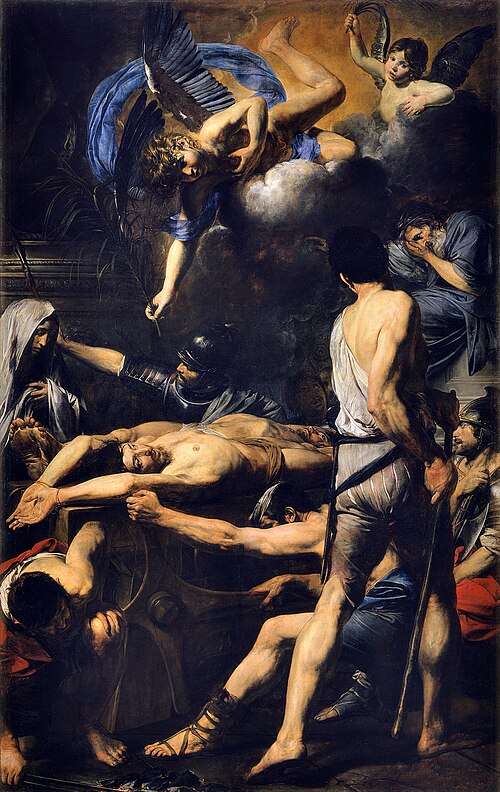 Martyre de Saint Proces et Saint Martinien, 1629, Valentin de Boulogne