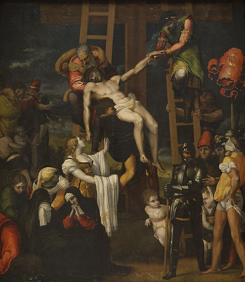 La Descente de Croix, 1547, Pedro Machuca
