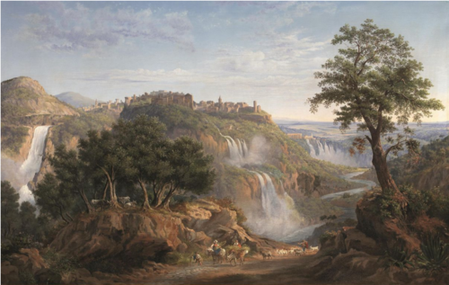 View of Tivoli, , Johann Jakob Frey