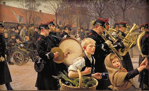 Changing of the Guard, 1888, Erik Henningsen