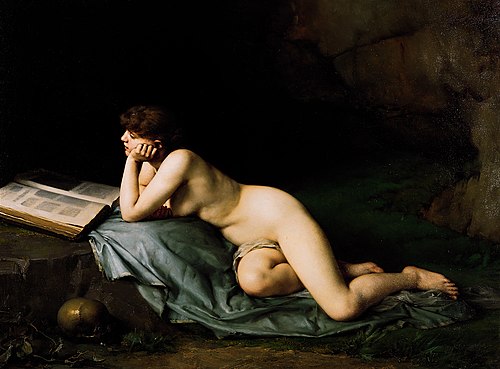 Marie-Madeleine au désert, 1886, Emmanuel Benner