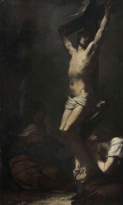 Le Christ en croix, 1900, Emmanuel Benner