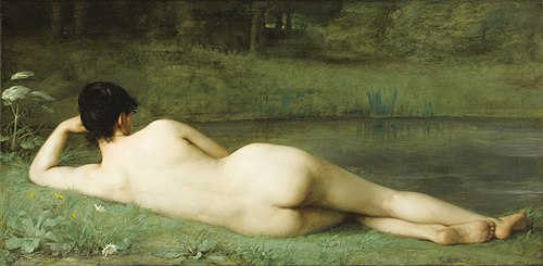 Nu étendu, 1883, Emmanuel Benner