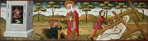 Auffindung des heiligen Kreuzes, 1455, Master of 1456