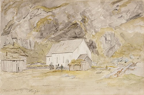 Kappeli Norjassa, 1879, Oscar Kleineh