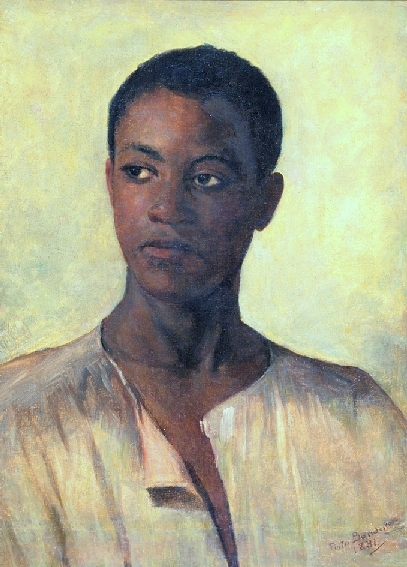 Head of a man, 1891, Antônio Rafael Pinto Bandeira