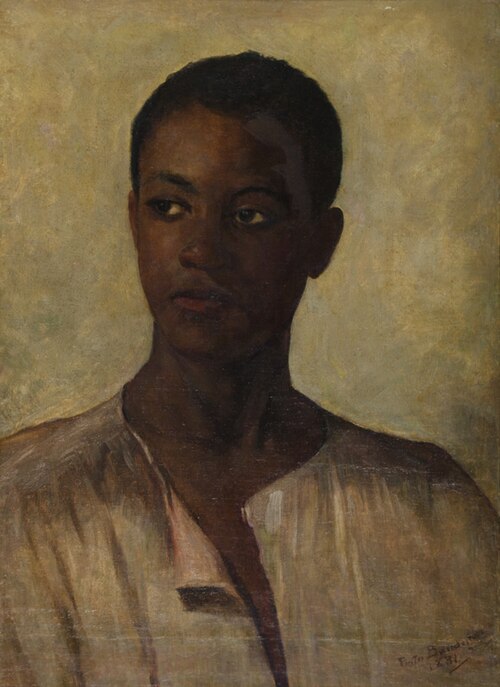 Cabeça de Homem, 1891, Antônio Rafael Pinto Bandeira