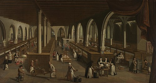 Les salles de l'hôpital Saint-Jean, 1778, Johannes Beerblock