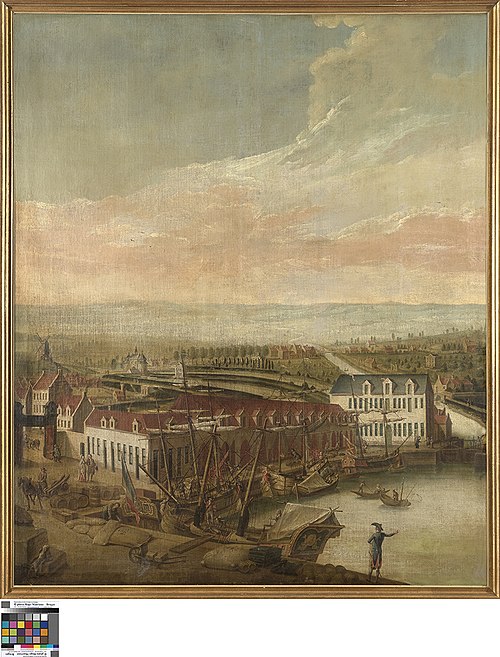 De Handelskom in Brugge, 1804, Johannes Beerblock