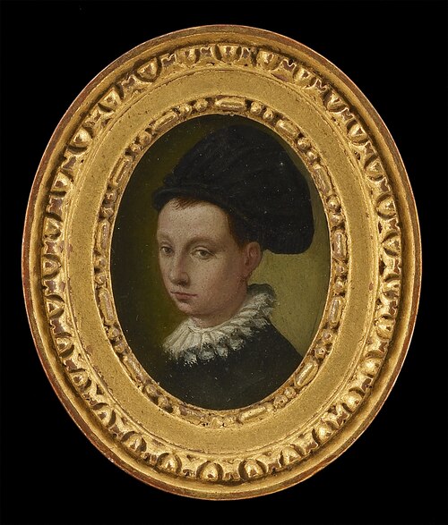 Portretbuste van een jongeling, 1549, Lucas van Valckenborch