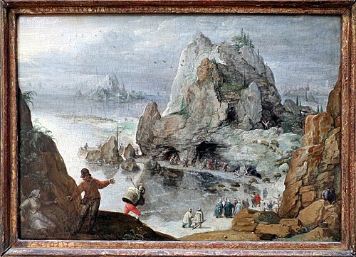 Les possédés de Gerasa, 1597, Lucas van Valckenborch