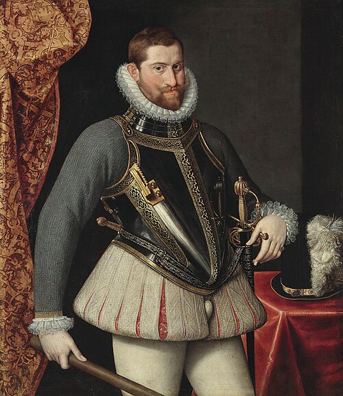 Portrait of Emperor Rudolf II, 1580, Lucas van Valckenborch