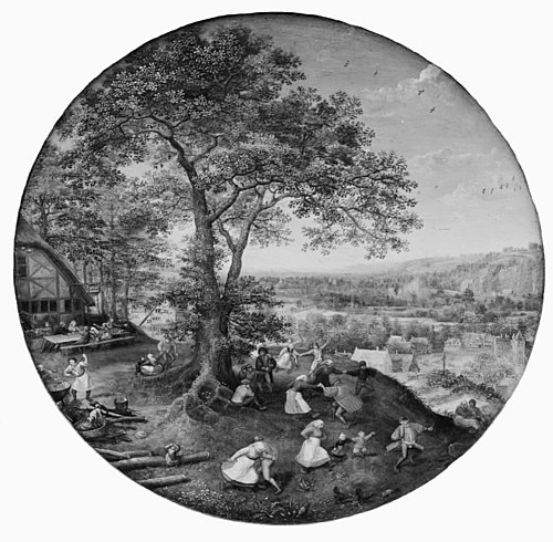 Peasants Making Merry (Kermis), 1574, Lucas van Valckenborch