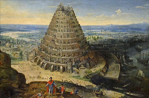 La Tour de Babel, 1594, Lucas van Valckenborch