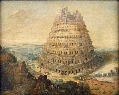 La Tour de Babel, 1550, Lucas van Valckenborch