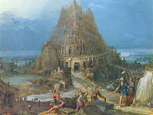 La Tour de Babel, 1620, Lucas van Valckenborch