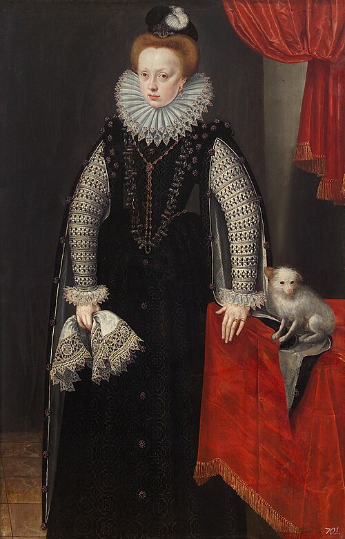 Duchess Sibylle (1557-1627) von Jülich-Cleve-Berg, 1579, Lucas van Valckenborch