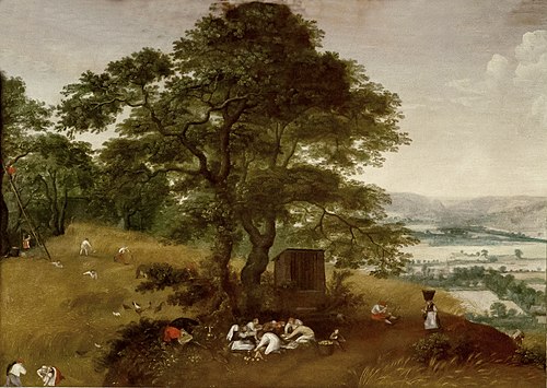 La moisson, 1600, Lucas van Valckenborch