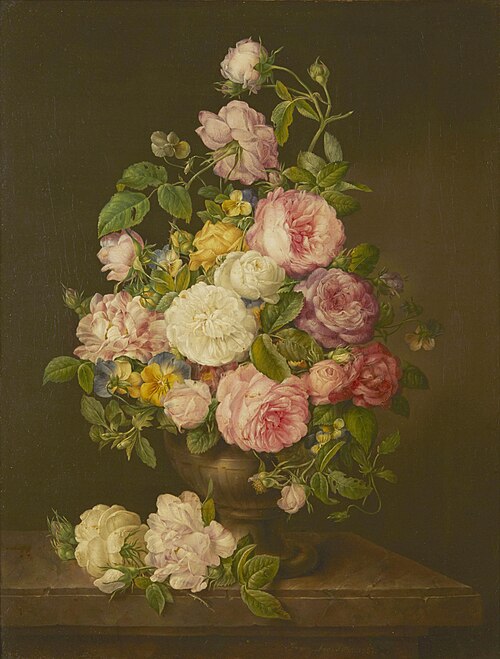 A still life with flowers, 1857, Franz Xaver Petter