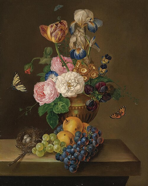 Still-life with fruit and flowers, 1812, Franz Xaver Petter