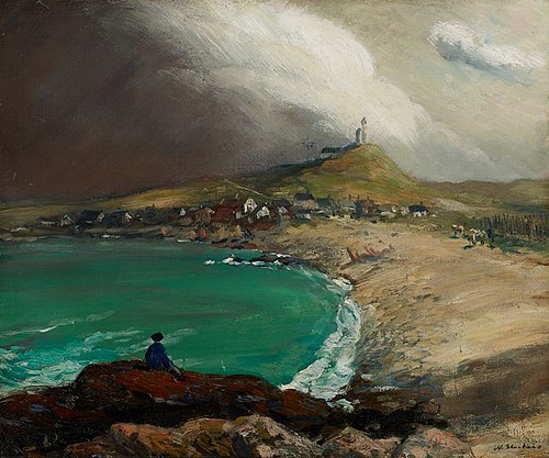 Cap Noir - St. Pierre, 1902, William James Glackens