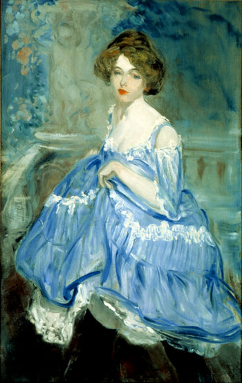 Dancer in Blue, 1905, William James Glackens