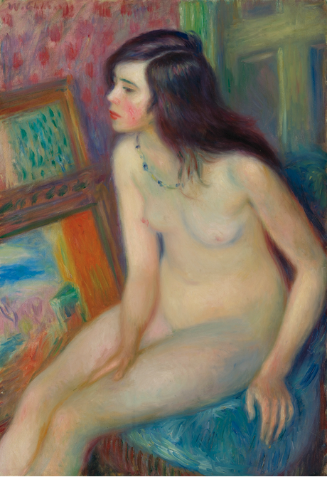 TEMPLE GOLD MEDAL NUDE, 1924, William James Glackens