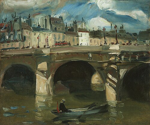 The Seine, 1895, William James Glackens