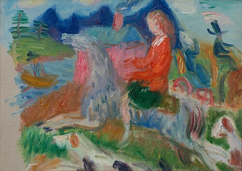 Study for Dream Ride, 1923, William James Glackens
