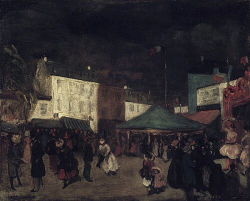 The Country Fair, 1895, William James Glackens