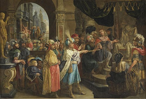 The Judgement of Cambyses, 1671, Vigor Boucquet