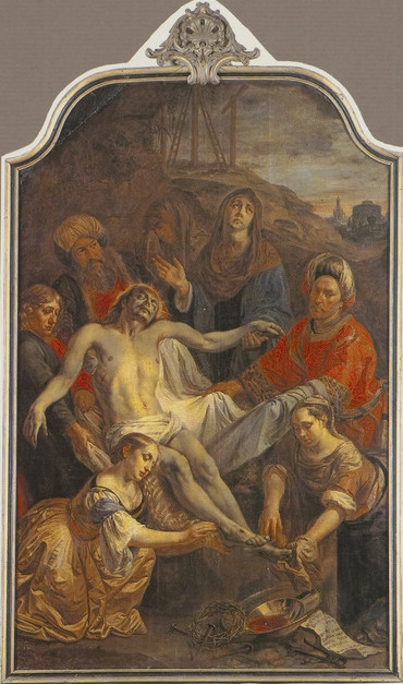 La lamentation sur le corps du Christ mort, 1672, Vigor Boucquet