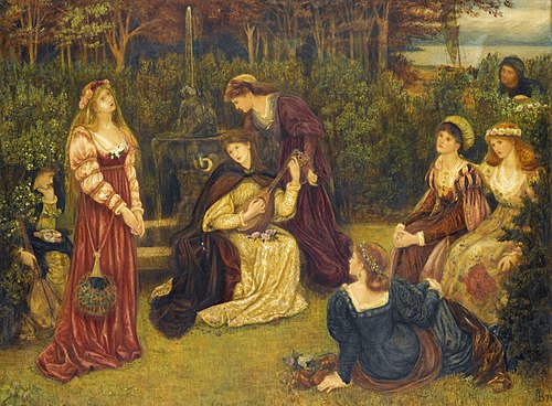 Fiammetta Singing, 1879, Marie Spartali Stillman
