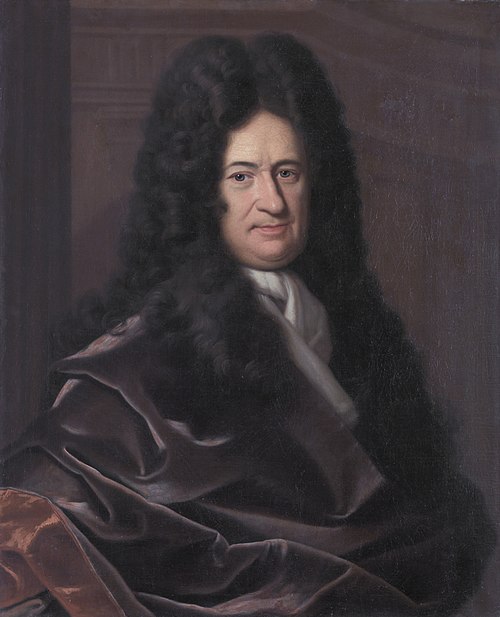Portrait of Gottfried Wilhelm Leibniz, 1695, Christoph Bernhard Francke